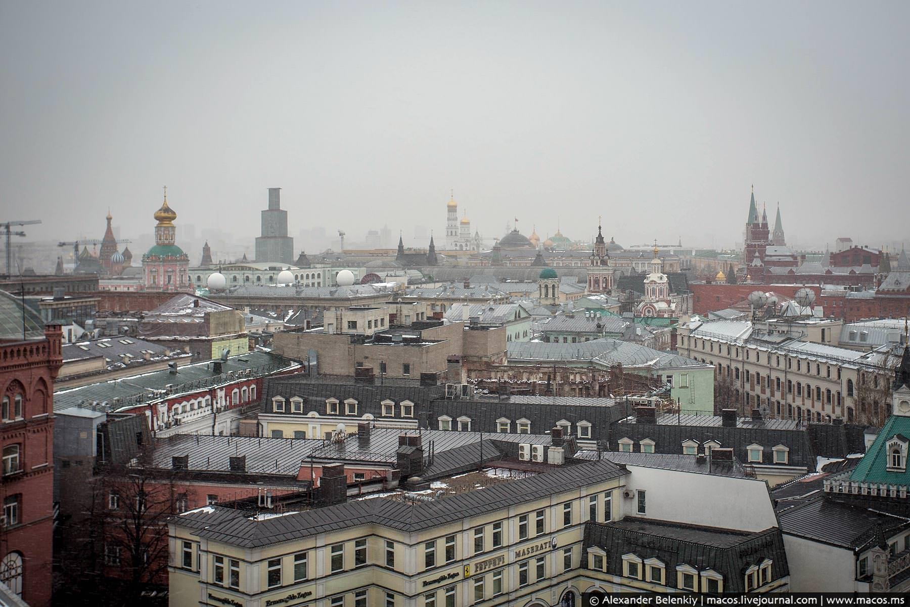 Москва - Смотровая площадка на крыше Центрального Детского Мира |  Турнавигатор