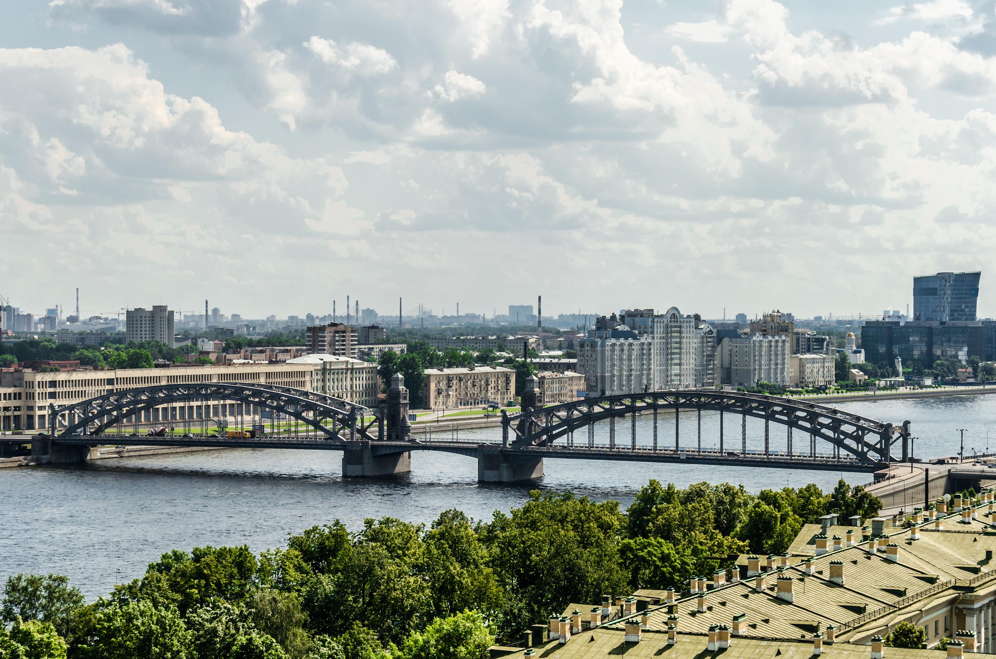 Санкт-Петербург - Большеохтинский мост | Турнавигатор