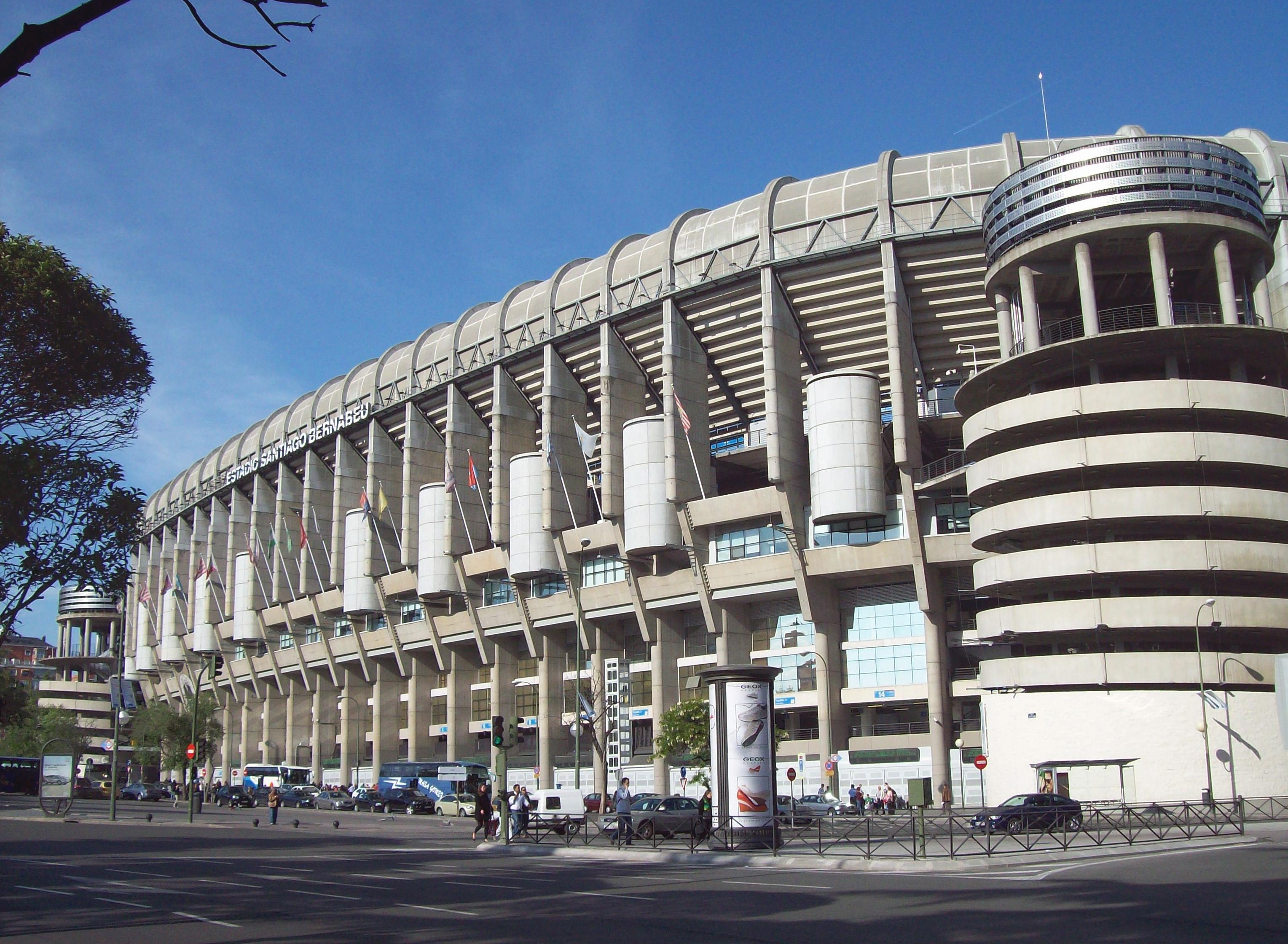 madrid stadion santyago bernabeu