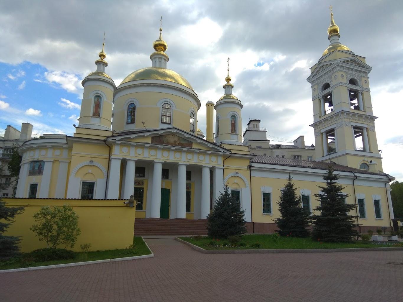 Троицкий собор Подольск зимой