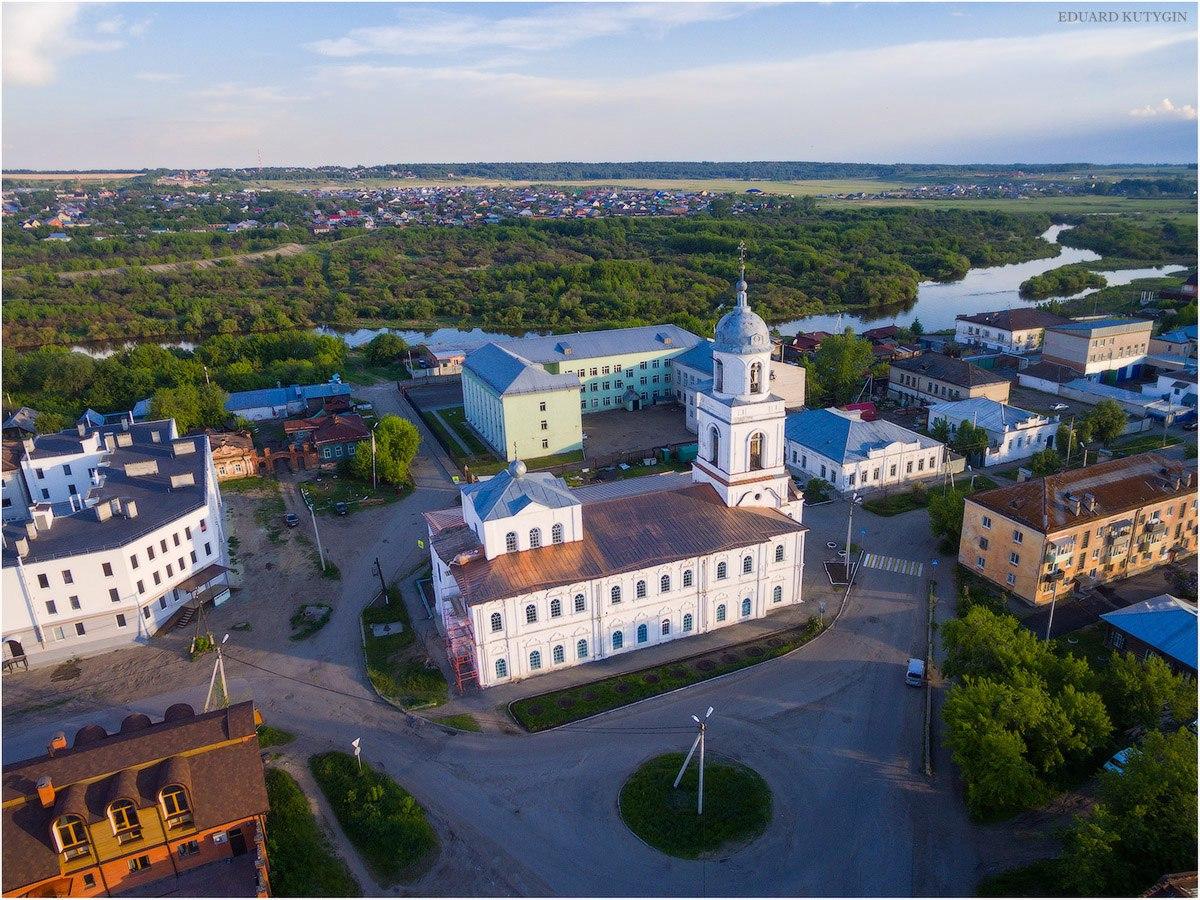 Спасо Преображенский храм в Шадринске