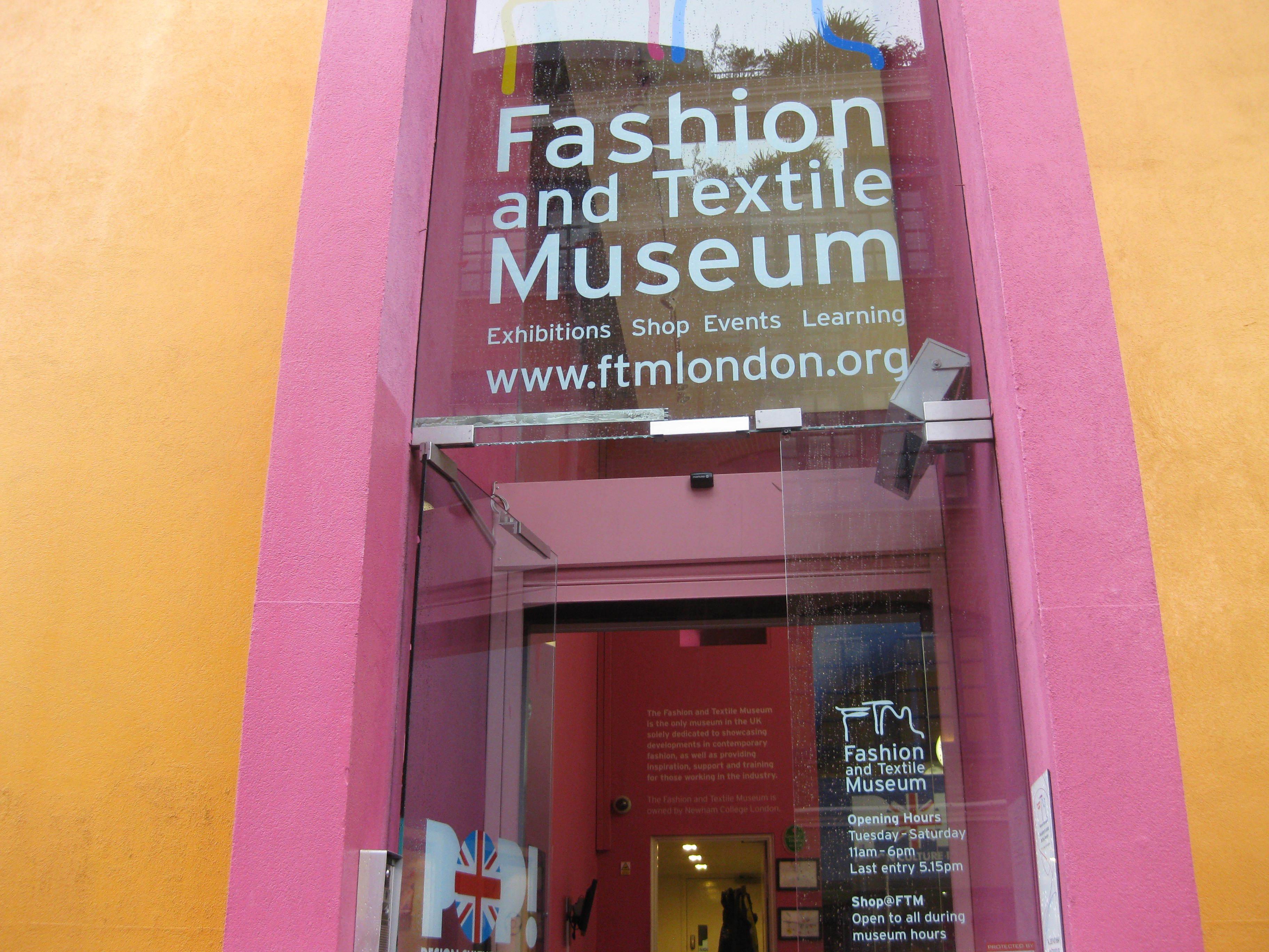 Фото Музей моды и текстиля в Лондоне