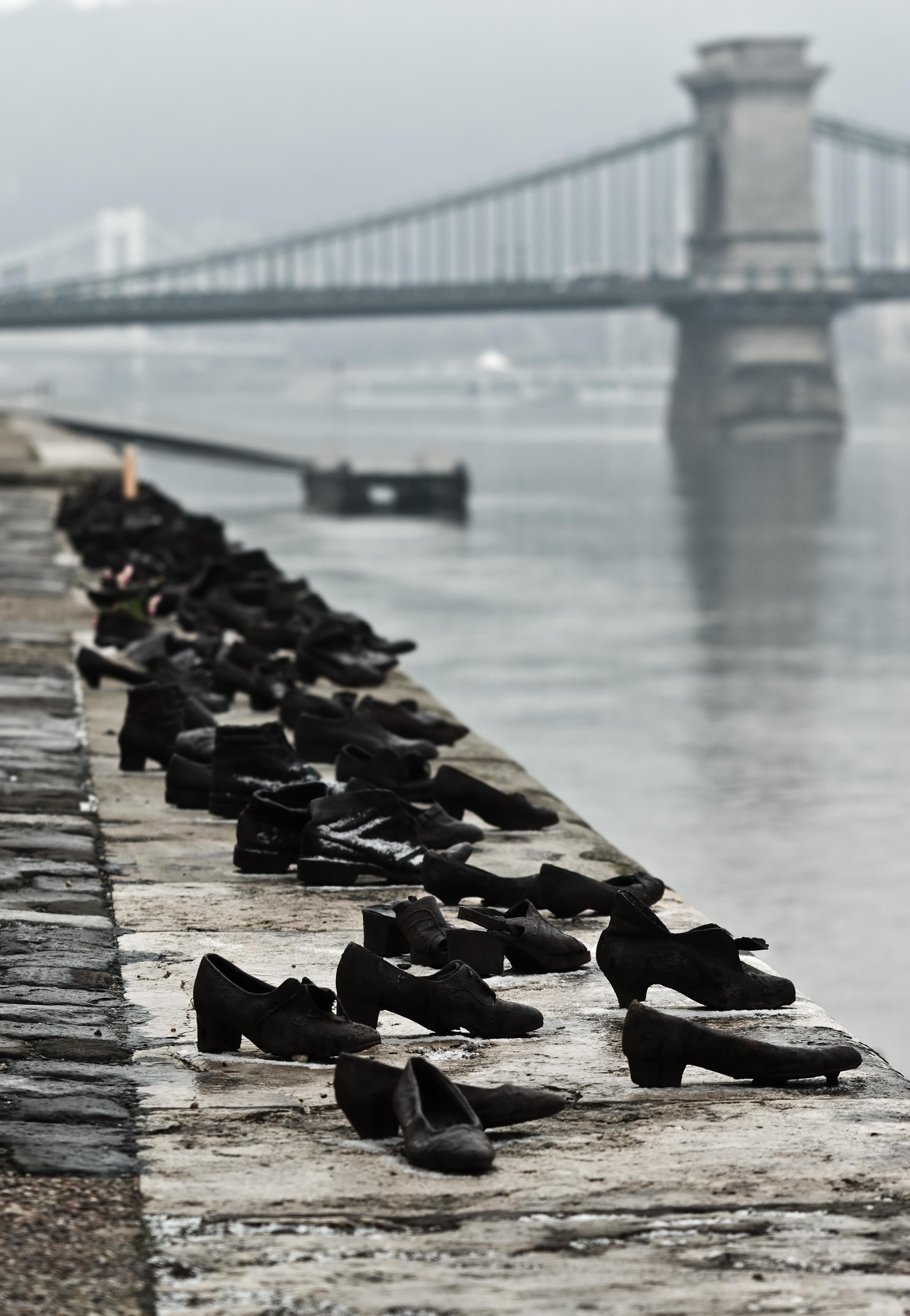 Фото Туфли на набережной Дуная