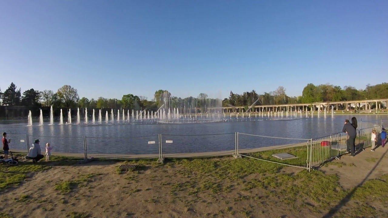 Мультимедийный фонтан Вроцлава