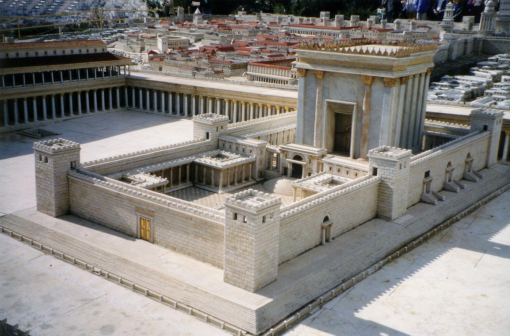 Фото Модель Иерусалима времен царя Ирода