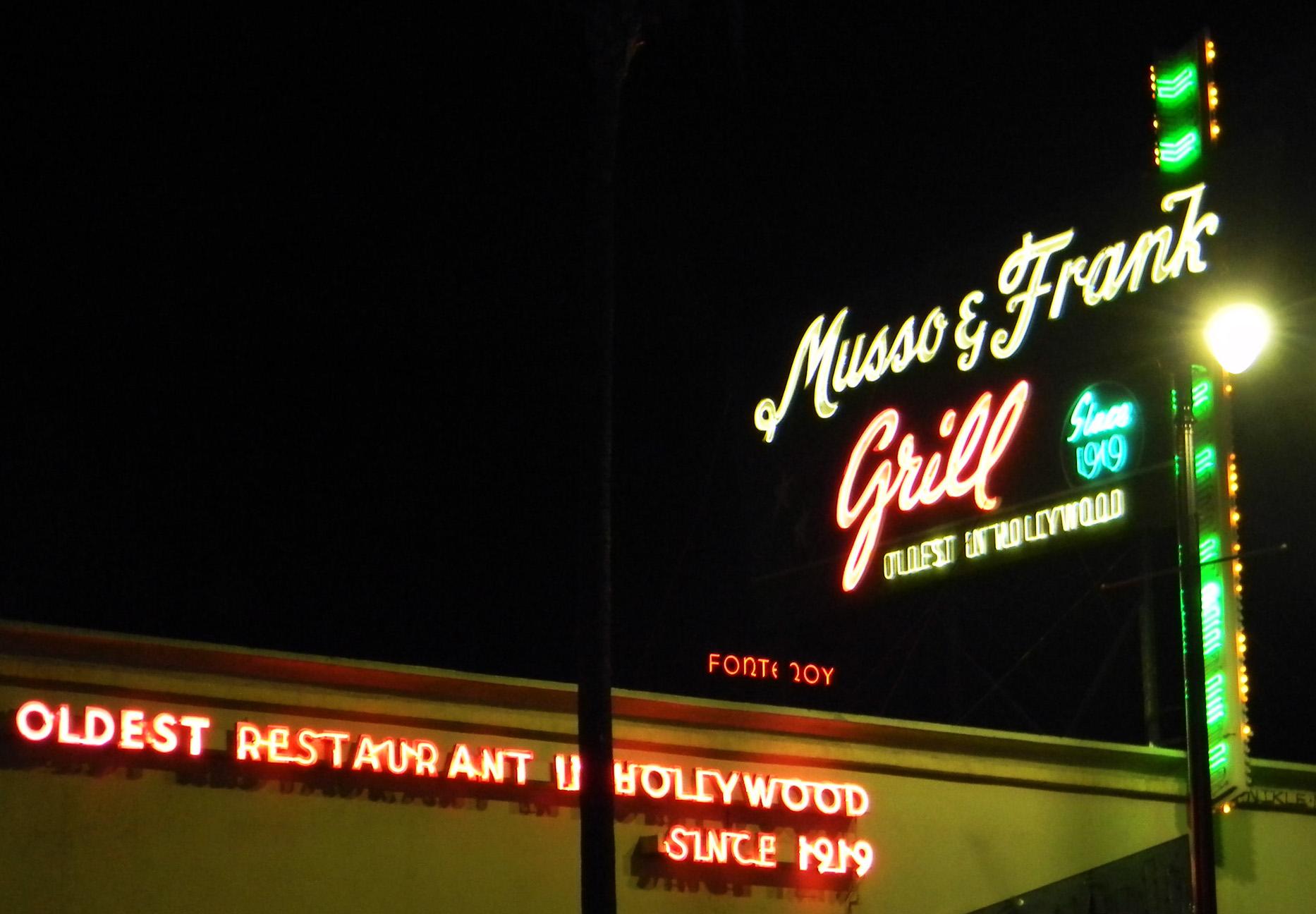 Ресторан "Musso and Frank Grill"