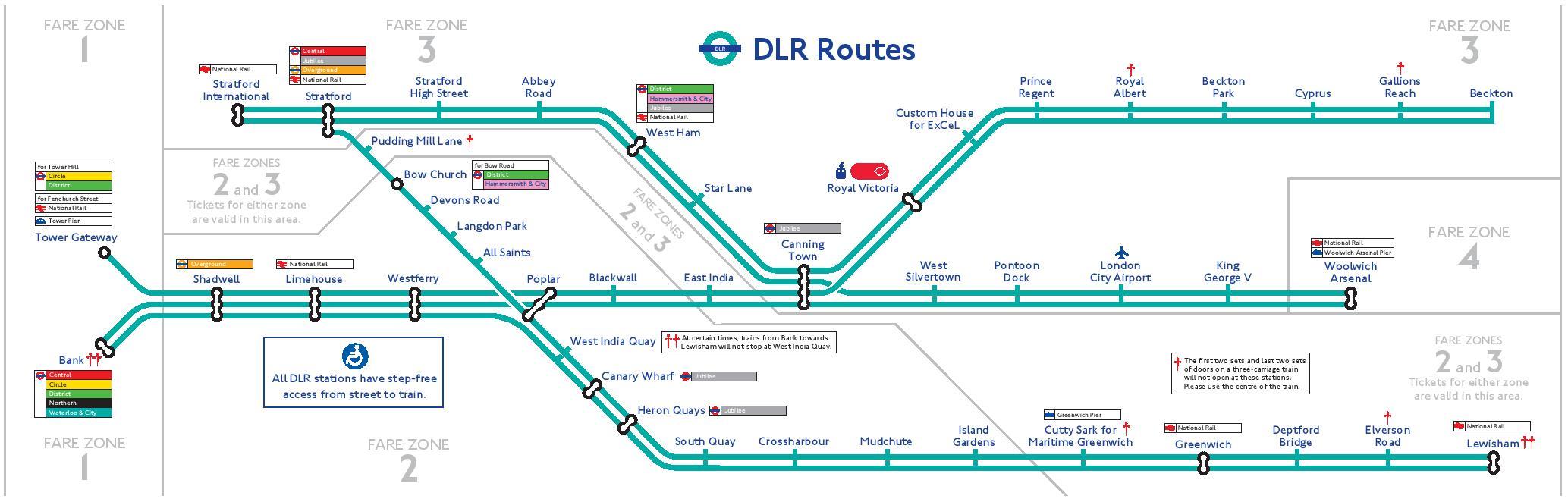 Легкая железная дорога Докландс (DLR)