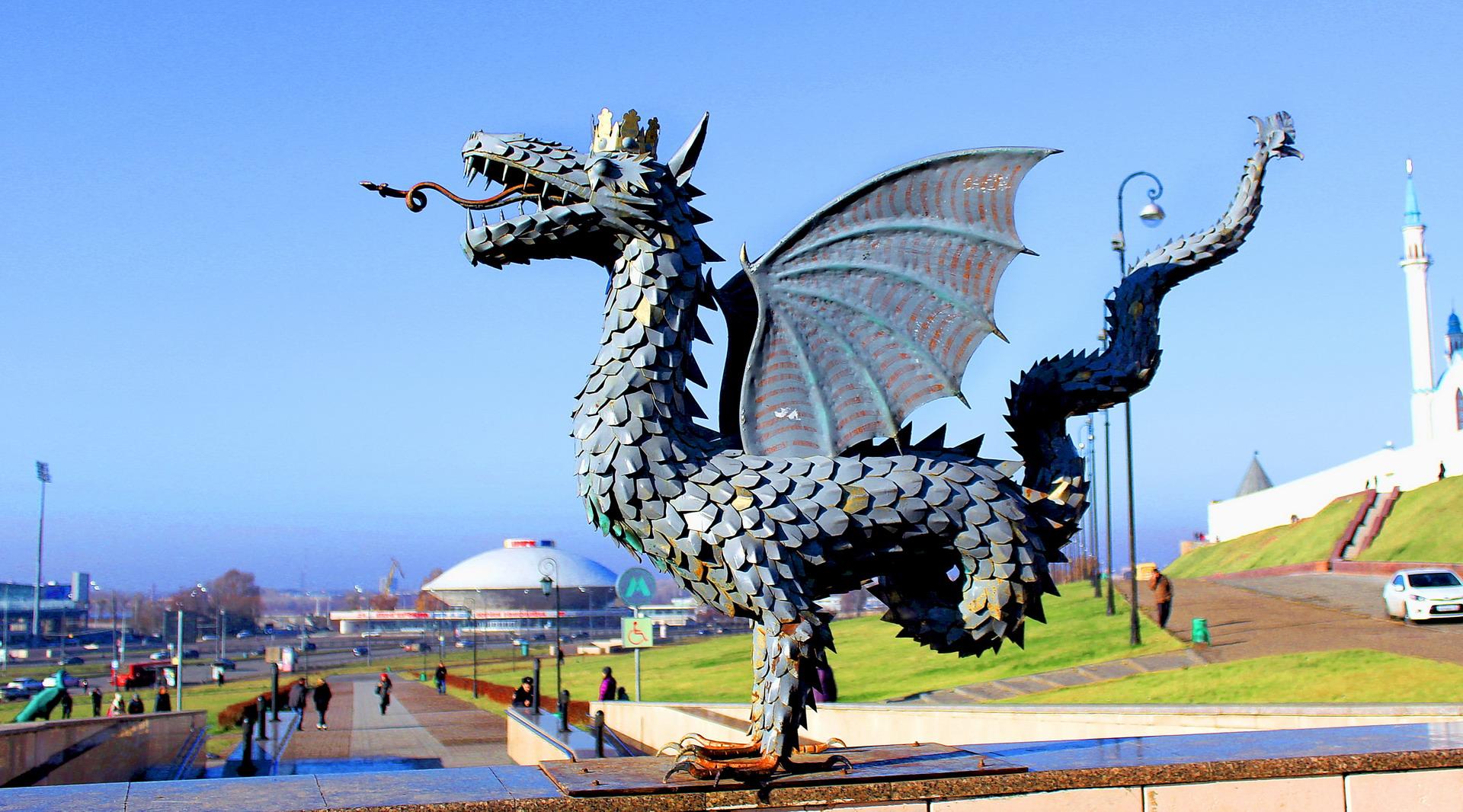 Фото Памятник дракону Зиланту