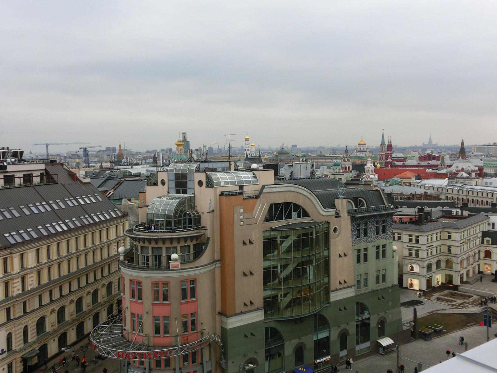 Смотровая площадка на крыше Центрального Детского Мира