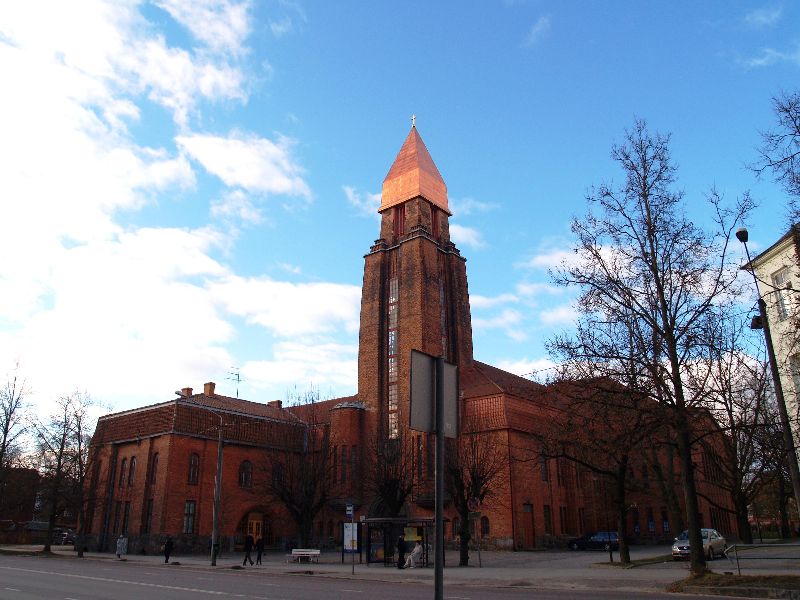 Фото Тартуская церковь Святого Павла Эстонской евангелическо-лютеранской церкви