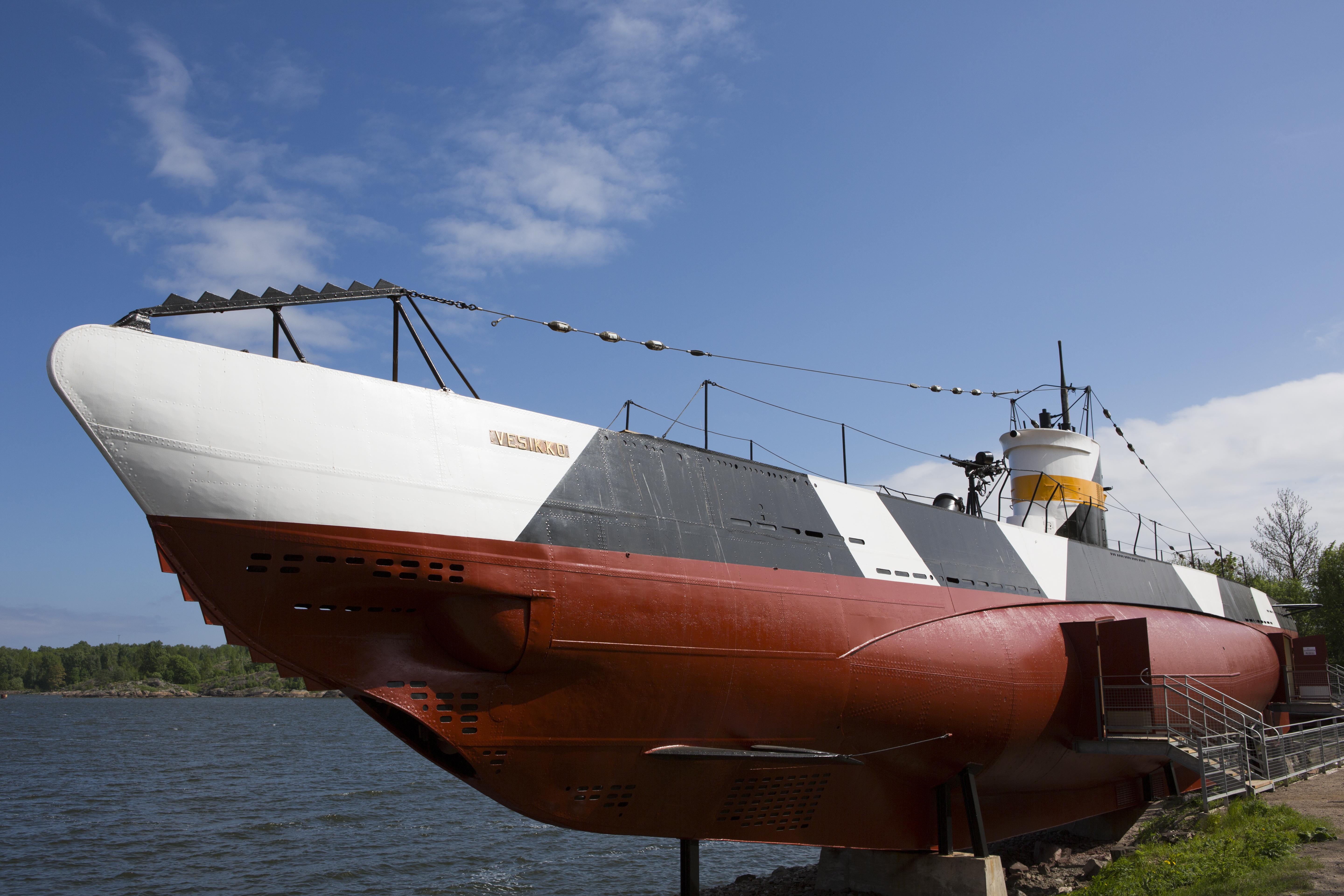 Финская подводная лодка Весикко