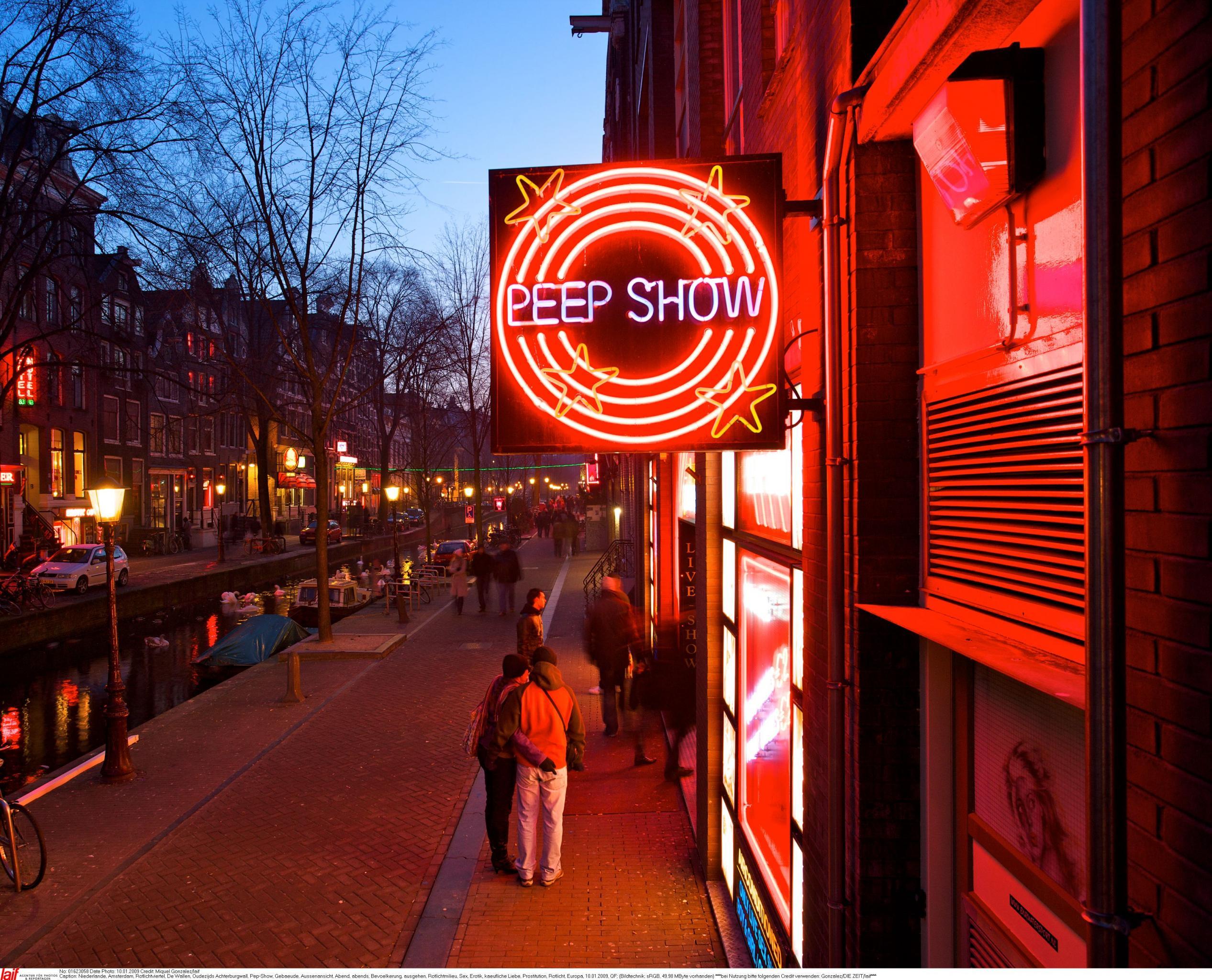 Квартал красных фонарей. Проститутки Амстердама