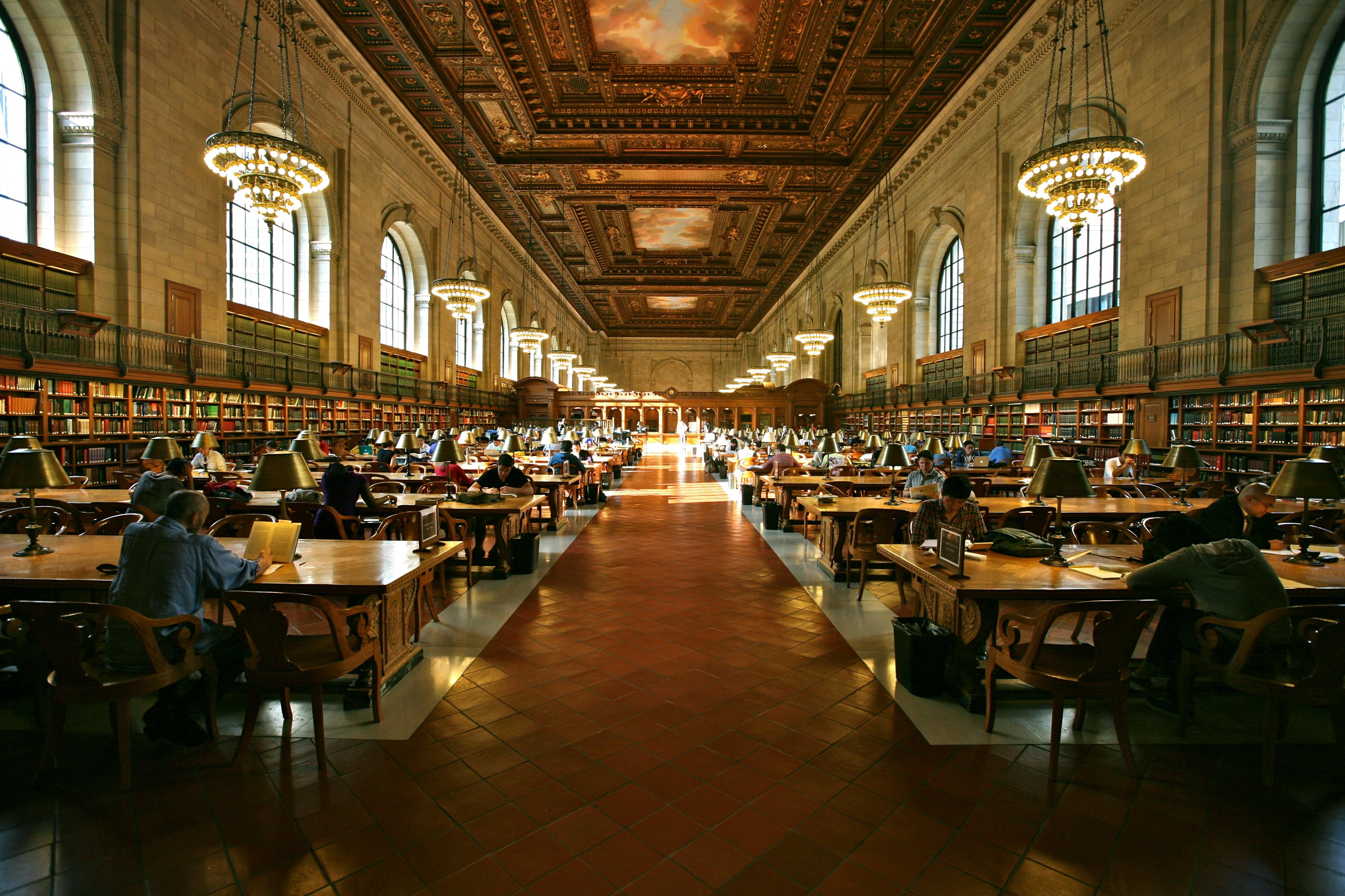 Фото Нью-Йоркская публичная библиотека