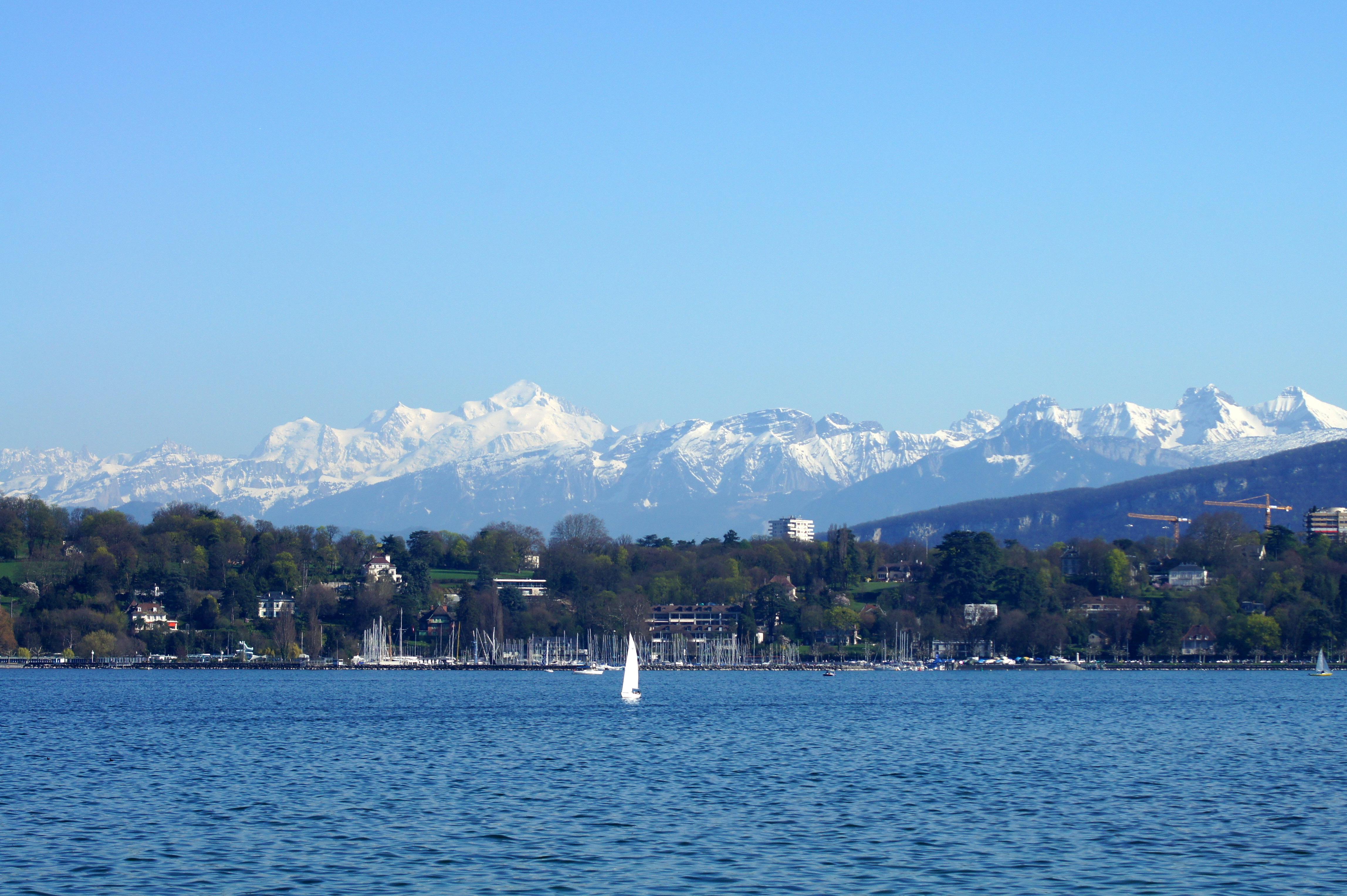 Фото Женевское озеро
