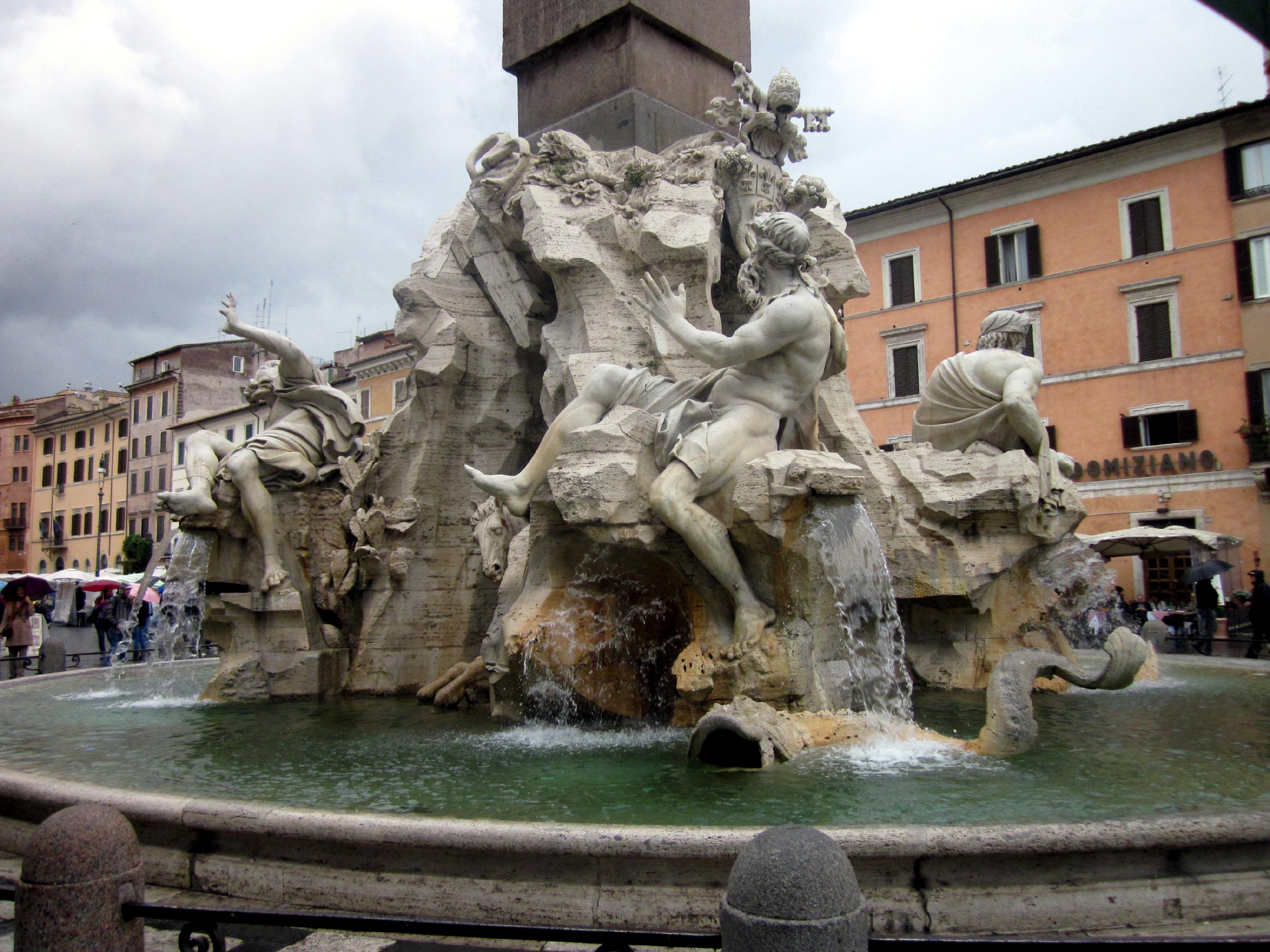 Лоренцо Бернини фонтан четырех рек